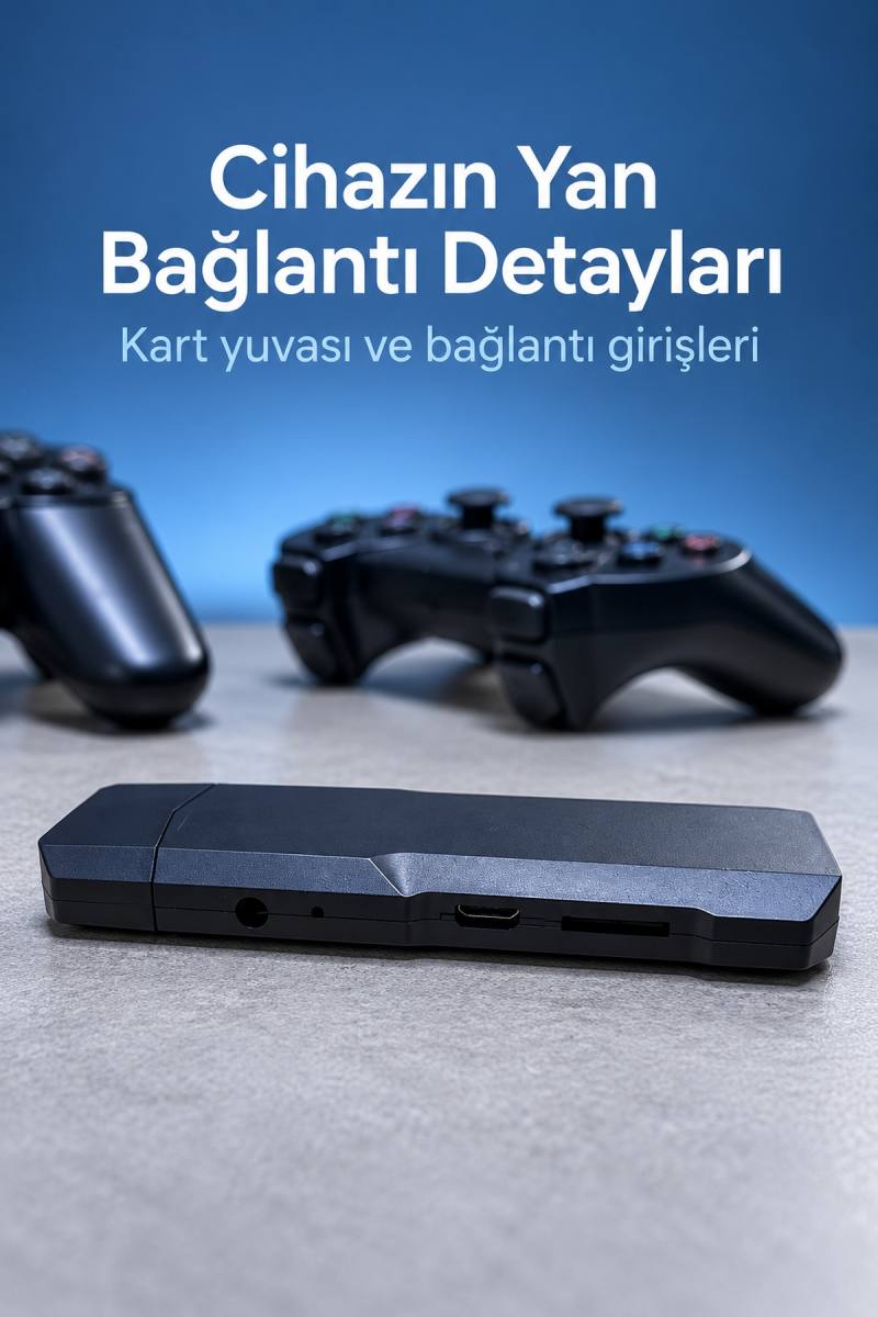 Kumanda ve Bağlantı Aksesuarlı TV Oyun Seti