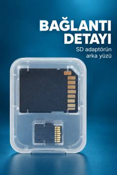 Micro SD Hafıza Kartı 256 GB Adaptörlü