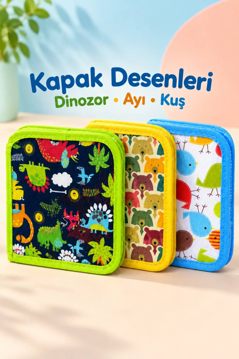 Çizim Kitabı Kırmızı Kenarlı Siyah Çizim Yüzeyli
