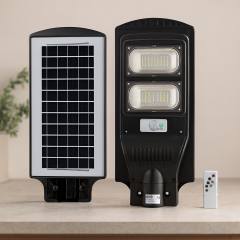 200W 6500K Solar Sokak Lambası Sensörlü Kumandalı