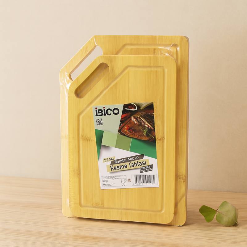 Bambu Kesme Tahtası (18x28 & 22x32 cm)