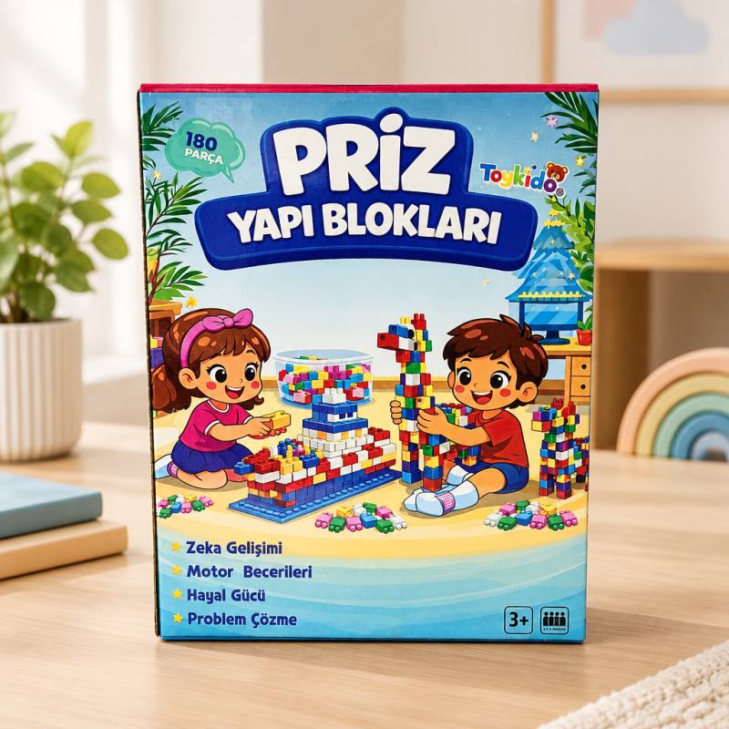 Eğitici Kutu Priz Yapı Blokları