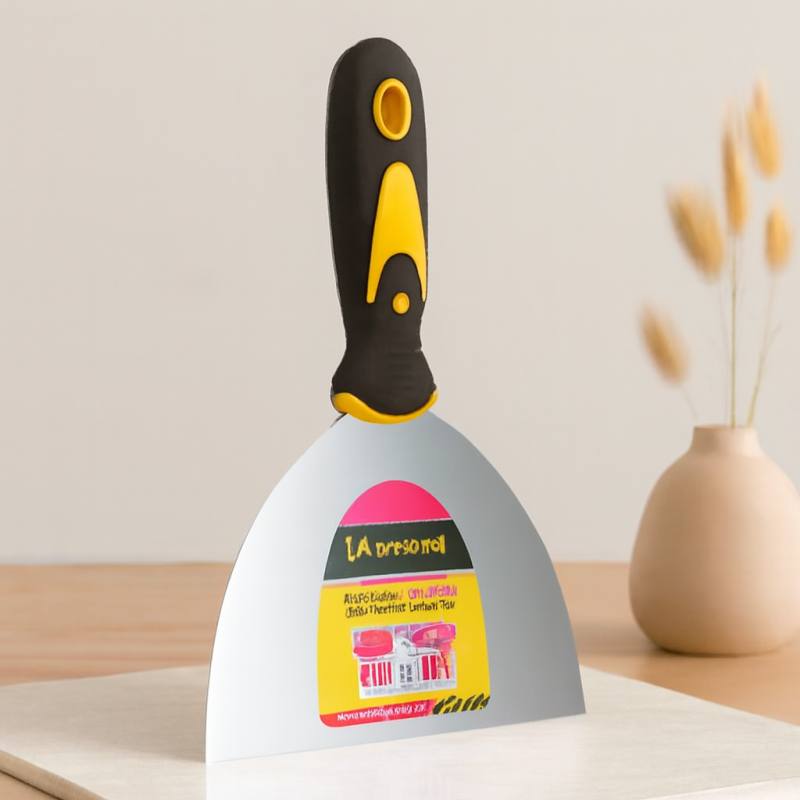 150 mm Metal Spatula Fiber Saplı