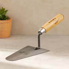 Çelik Sıva Mala 18 cm Ahşap Saplı