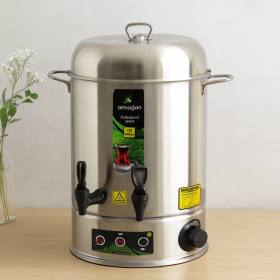 12 L Elektrikli Çay Otomatı Çift Musluk 2000W