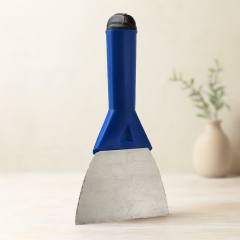 Metal Kazıma Spatulası 120 mm Plastik Saplı