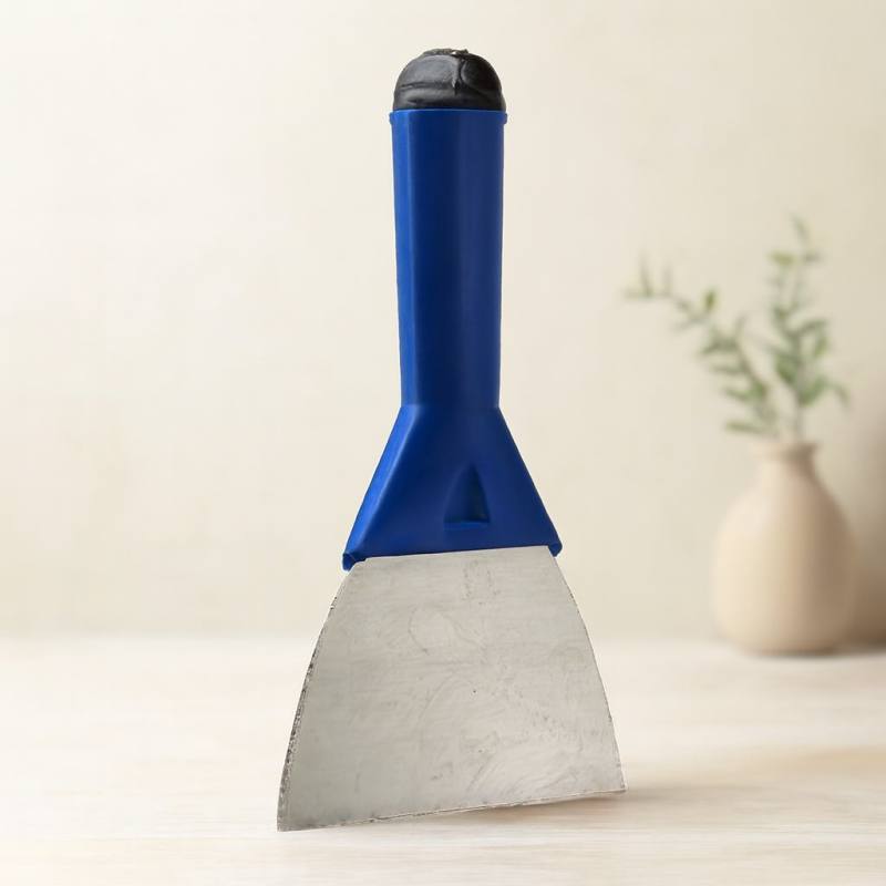 Metal Kazıma Spatulası 120 mm Plastik Saplı