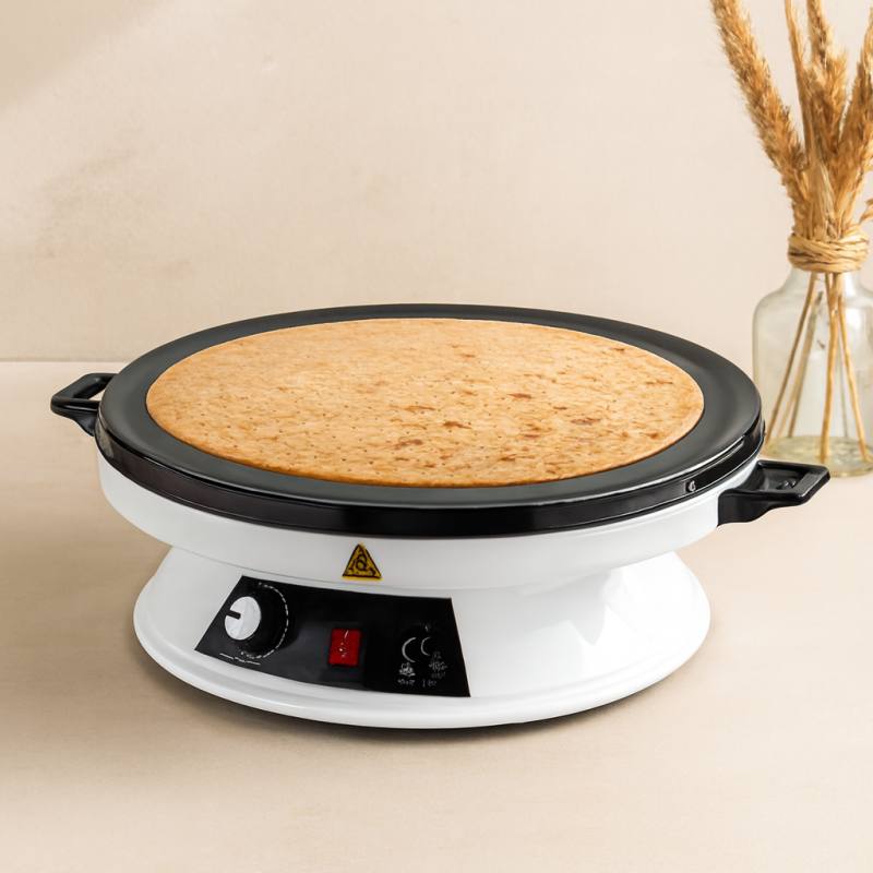 Termostatlı 2000W 53 cm Katmer ve Yufka Sacı (Emaye Kaplı)