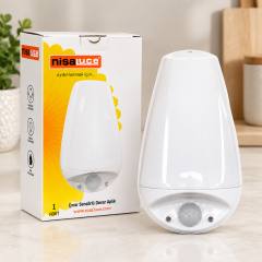 Sensörlü LED Duvar Aplik (E27, IP20)