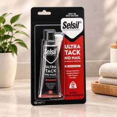 Montaj yapıştırıcı (metal, cam, plastik, ahşap, beton) beyaz