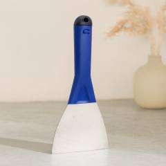 Metal Kazıma Spatulası 100 mm Kapaklı Plastik Saplı (No:10)