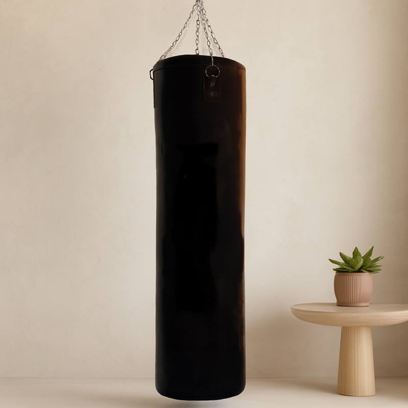 Boks Torbası 80x30 cm Büyük - Zincirli Askılı, Kum Dolgulu