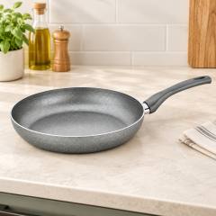 Granit Tava 22 cm Tek Saplı
