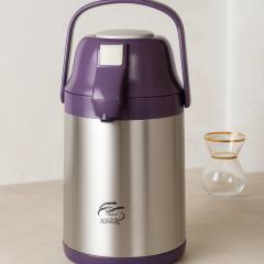 2.5L 304 Çelik Pompalı Termos Musluklu