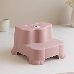 Pembe Desenli Katlı Çocuk Basamağı